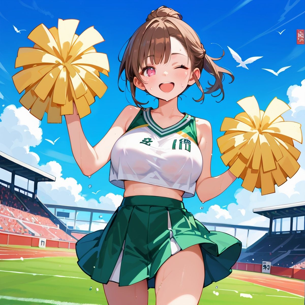 私立H学園チアリーダー部！〜豪華232枚収録！〜Vol.4 - サンプル画像 3