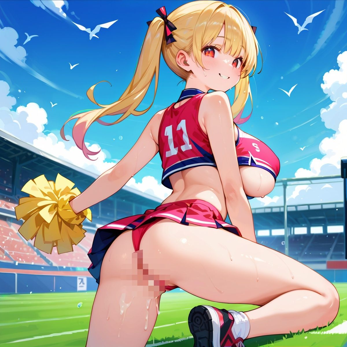 私立H学園チアリーダー部！〜豪華232枚収録！〜Vol.5 - サンプル画像 2