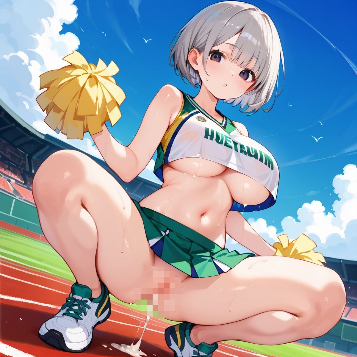 私立H学園チアリーダー部！〜豪華232枚収録！〜Vol.5 - サンプル画像 4