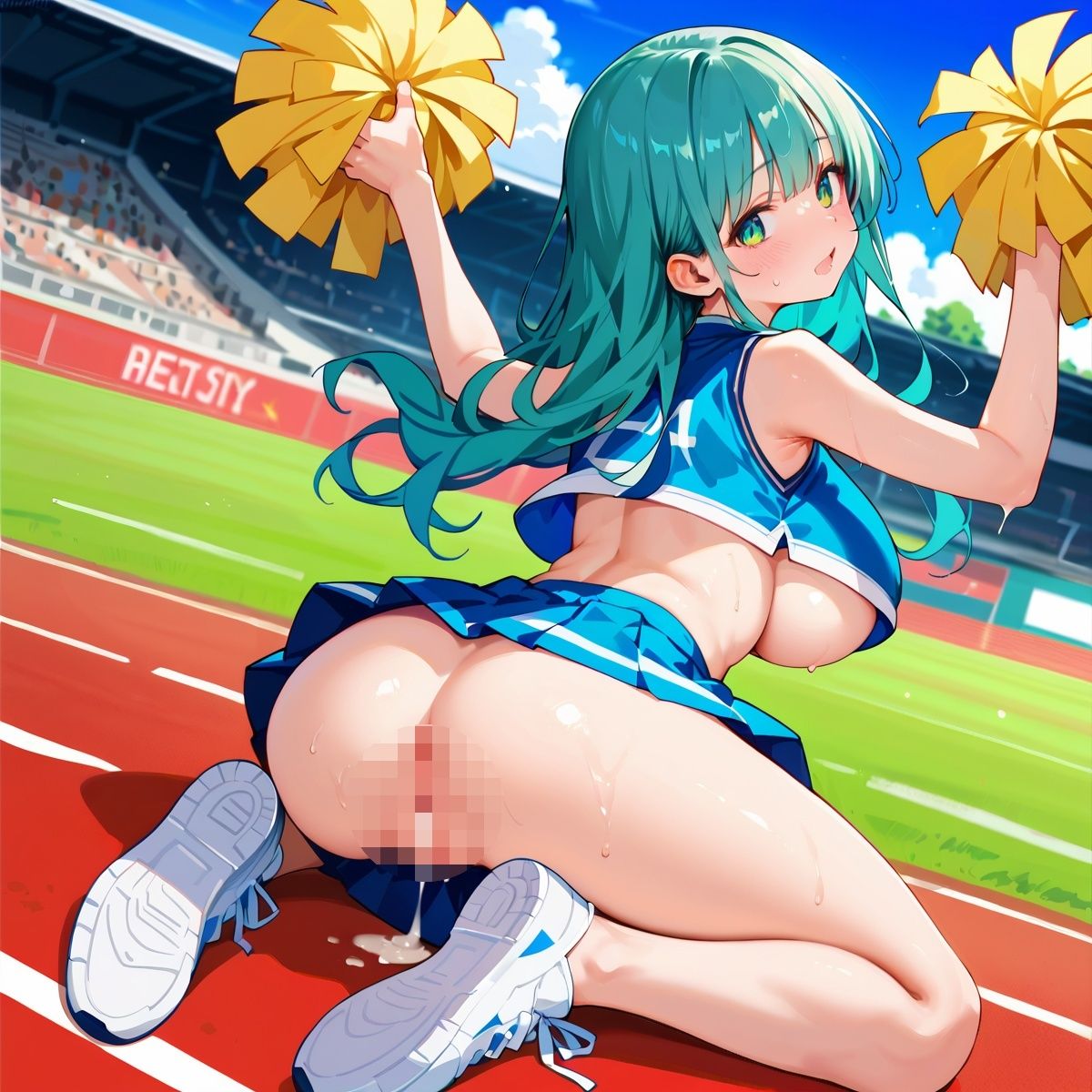 私立H学園チアリーダー部！〜豪華232枚収録！〜Vol.5 - サンプル画像 5