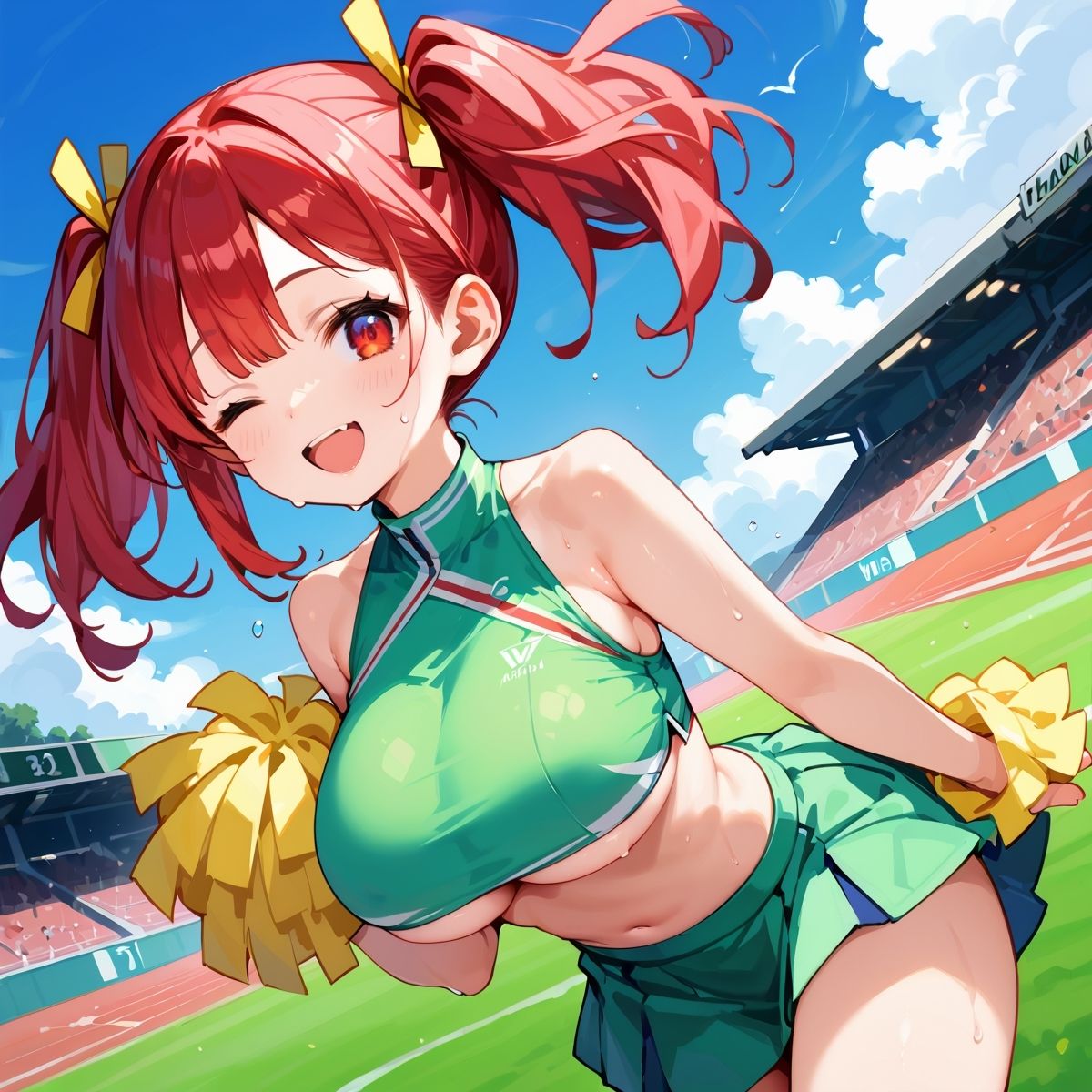 私立H学園チアリーダー部！〜豪華291枚収録！〜Vol.9 - サンプル画像 4