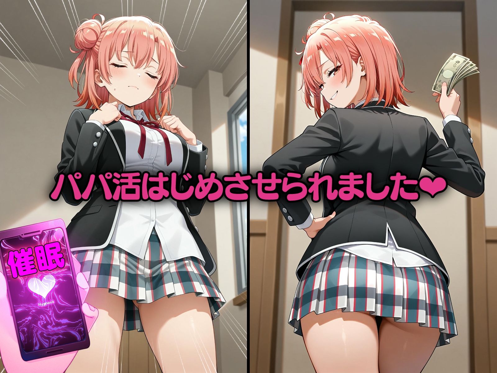 ヒロイン4人と催●で強●パパ活 無職ニートおじさん大暴れ！ - サンプル画像 1
