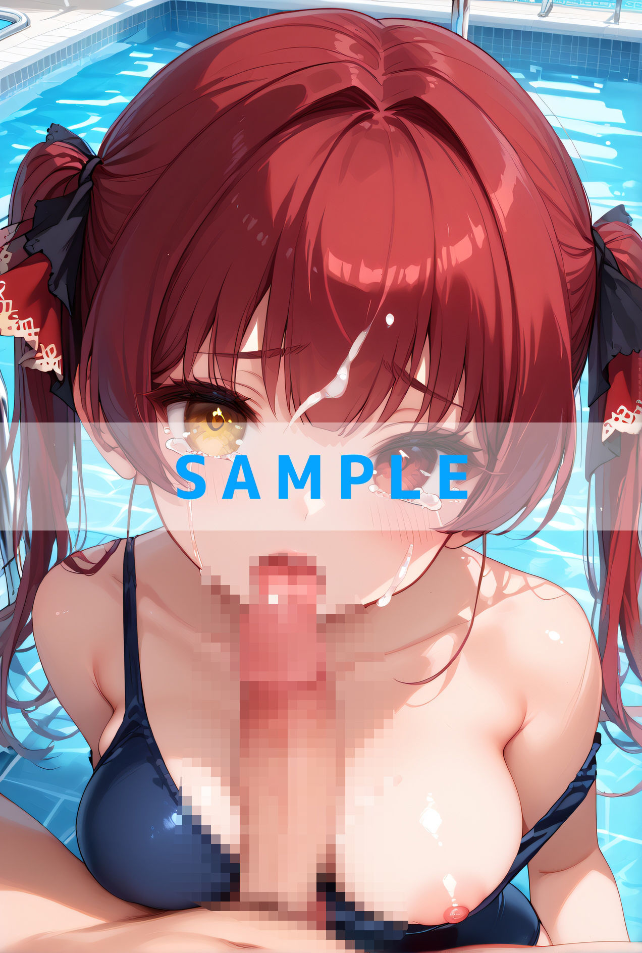 スク水えっち.ホ〇ライブVer - サンプル画像 6