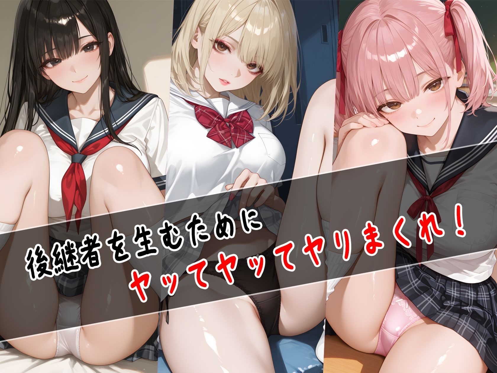 種付け物語 〜制服少女編〜 - サンプル画像 2