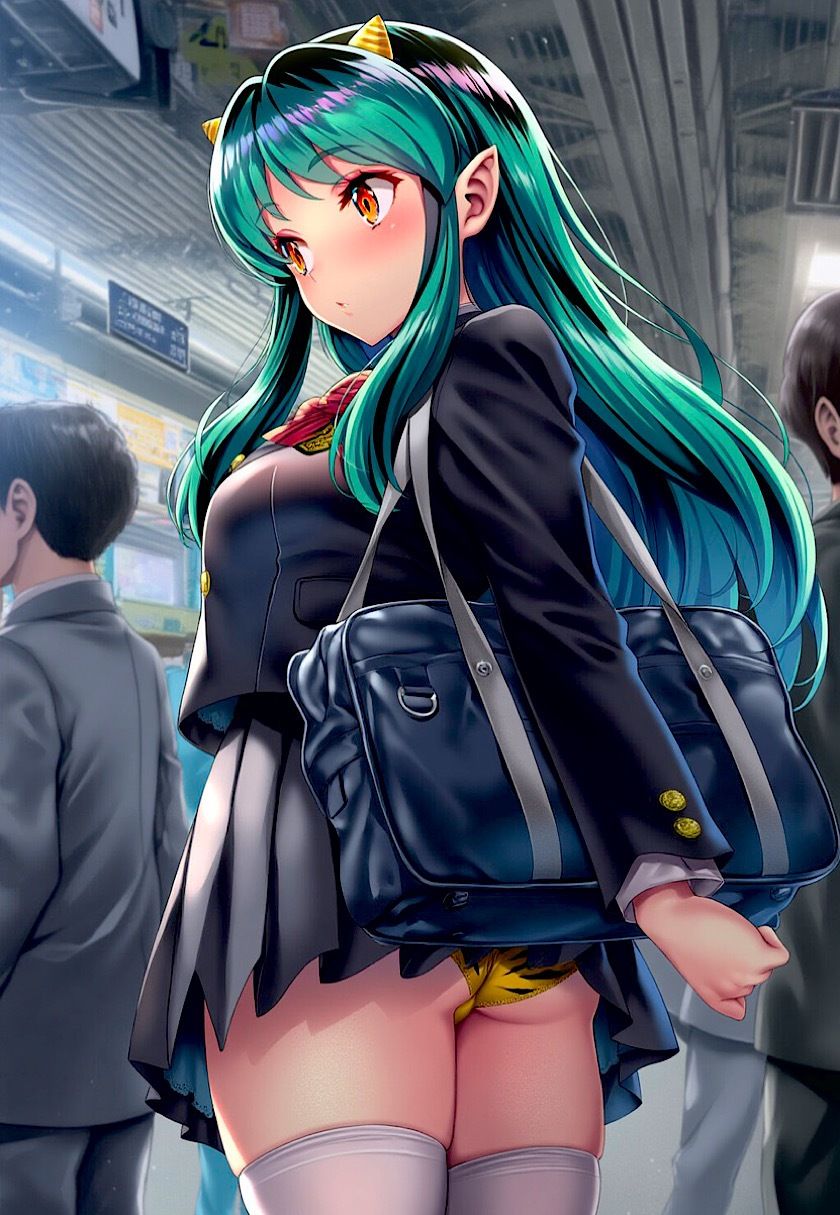 今日のおかず うる◯やつら・ラ〇ちゃん〜電車編＆路地裏編〜 - サンプル画像 3