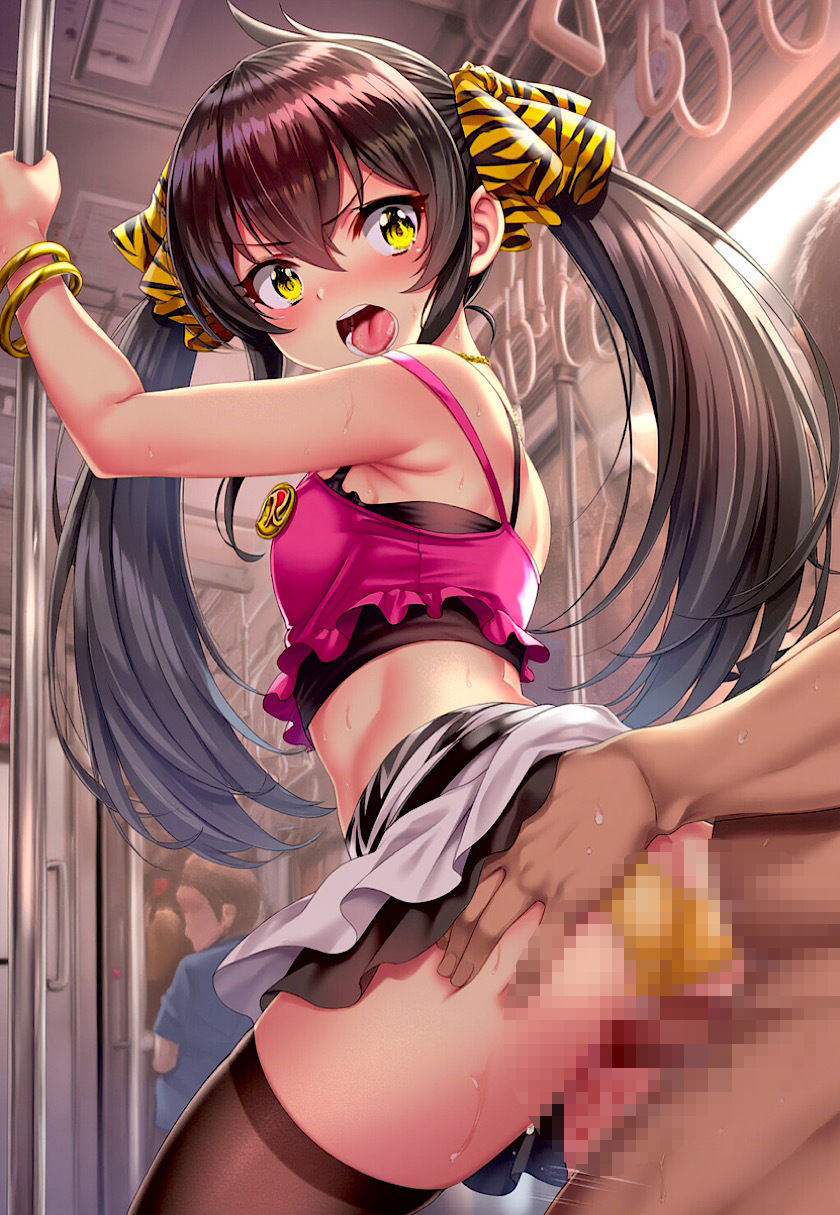 今日のおかず ア〇ドルマ〇ターシン〇レラガー〇ズ 的◯梨沙〜電車編＆路地裏編〜 - サンプル画像 6