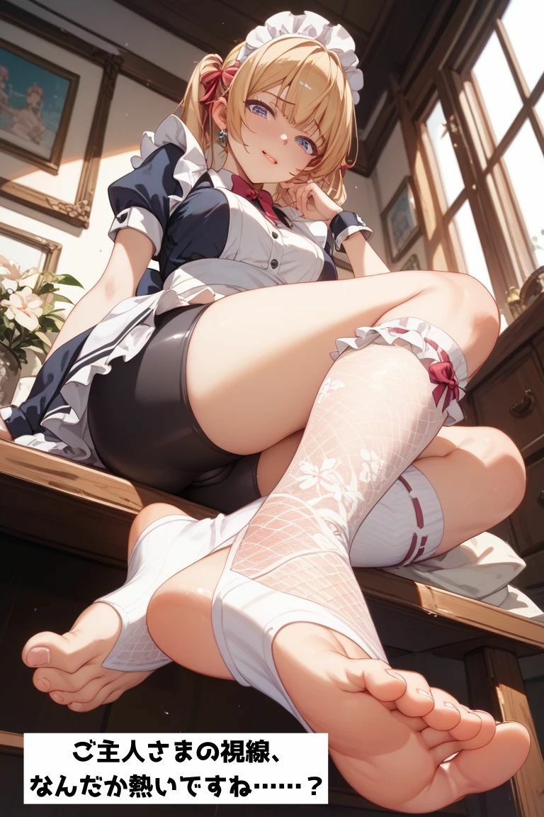 突然やってきたメイドが、徐々に俺を誘惑してくる件 - サンプル画像 2