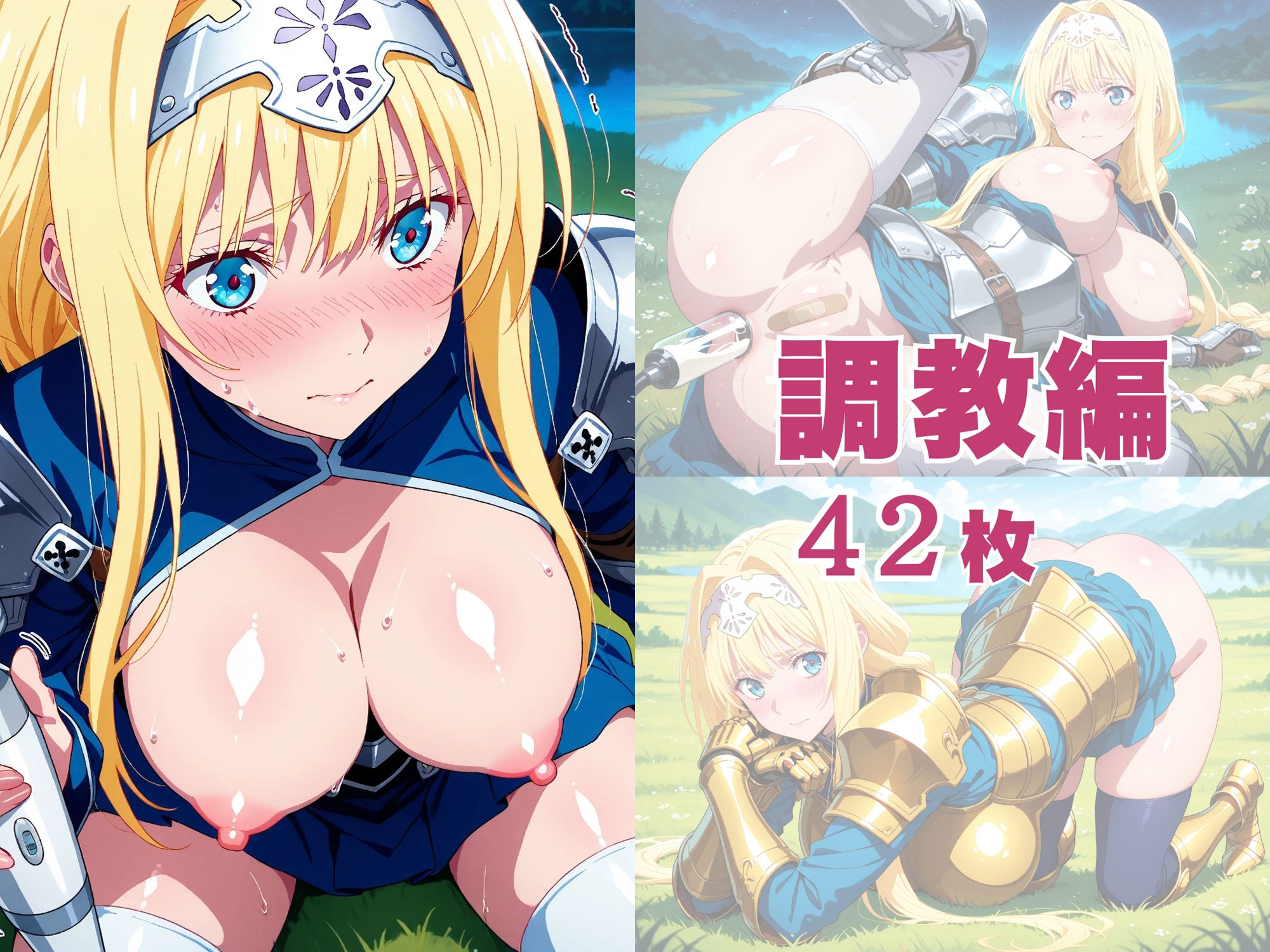 【発情ヒロイン】S●O  ア●ス  青姦編 - サンプル画像 8