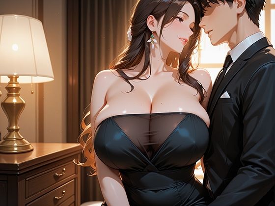 未亡人 寂しげな喪服姿の義母を抱きしめずにはいられなかった - サンプル画像 4