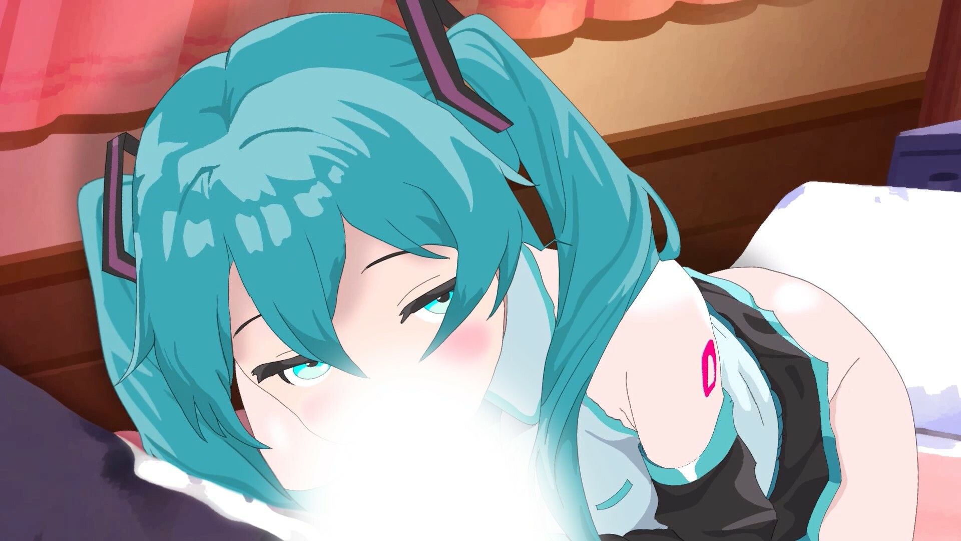【Live2Dアニメ】初○ミクとエッチ性活part3〜口内射精イラマチオと膣内射精セックス〜 - サンプル画像 7