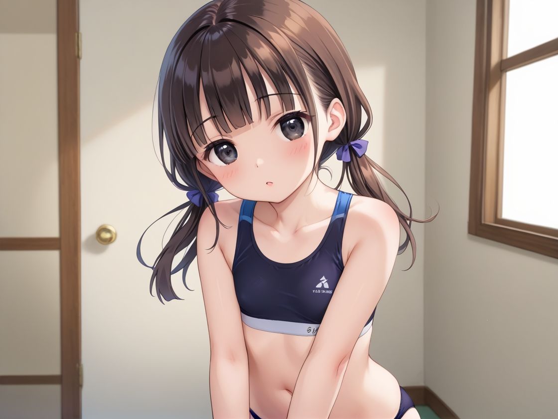 ファーストブラをつけてる少女に種付けしてみた - サンプル画像 2