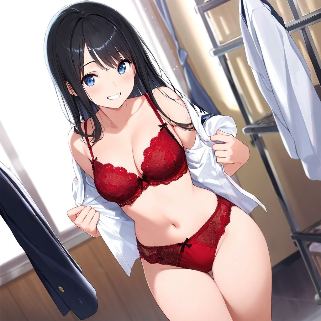 潜入女子更衣室  JK生着替え中 - サンプル画像 6