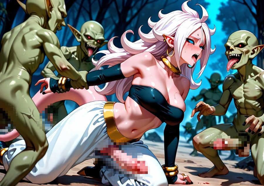 双性を与えられし者の試練 ドラゴ〇ボール:人造人間21号（変身） - サンプル画像 7