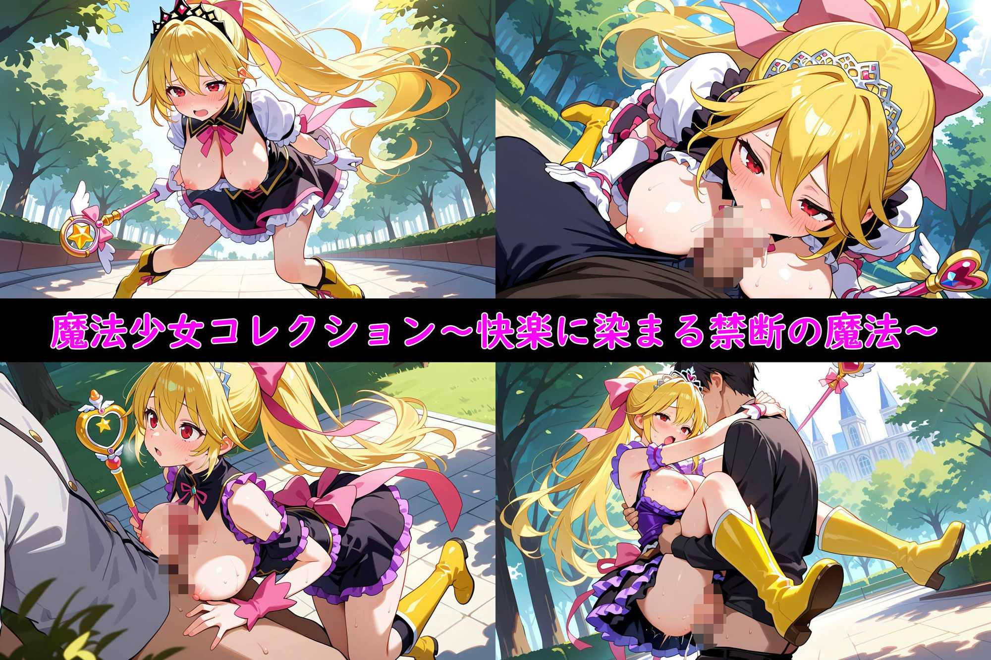 魔法少女コレクション〜快楽に染まる禁断の魔法〜 - サンプル画像 2