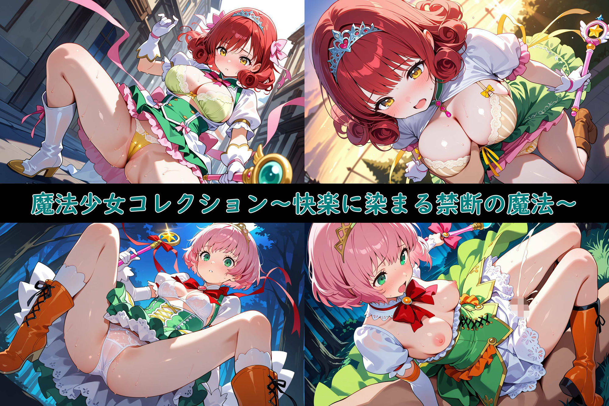 魔法少女コレクション〜快楽に染まる禁断の魔法〜 - サンプル画像 3