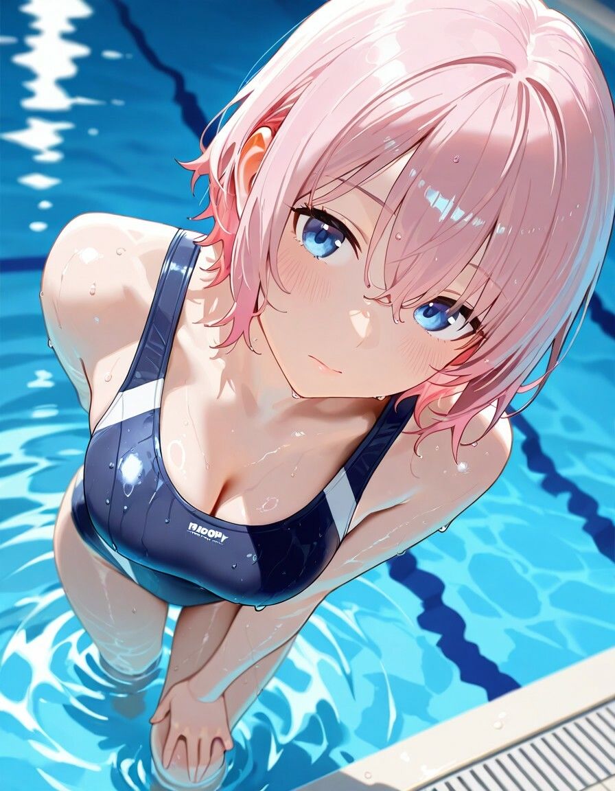 競泳女子のエッチな生態 - サンプル画像 1
