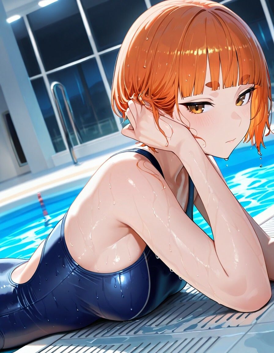 競泳女子のエッチな生態 - サンプル画像 3