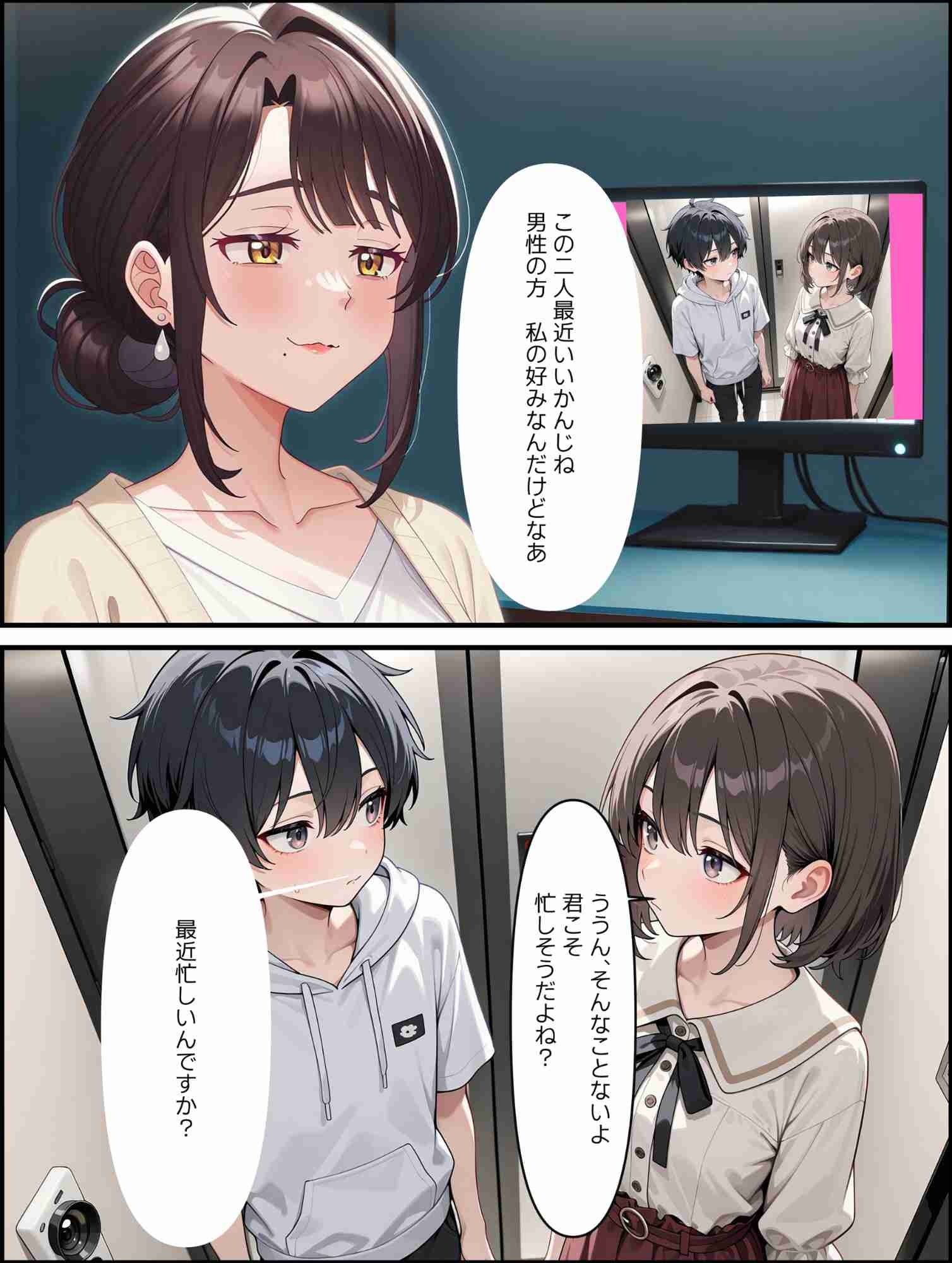 管理人は未亡人  フェロモン武器に寝取り成功 - サンプル画像 2