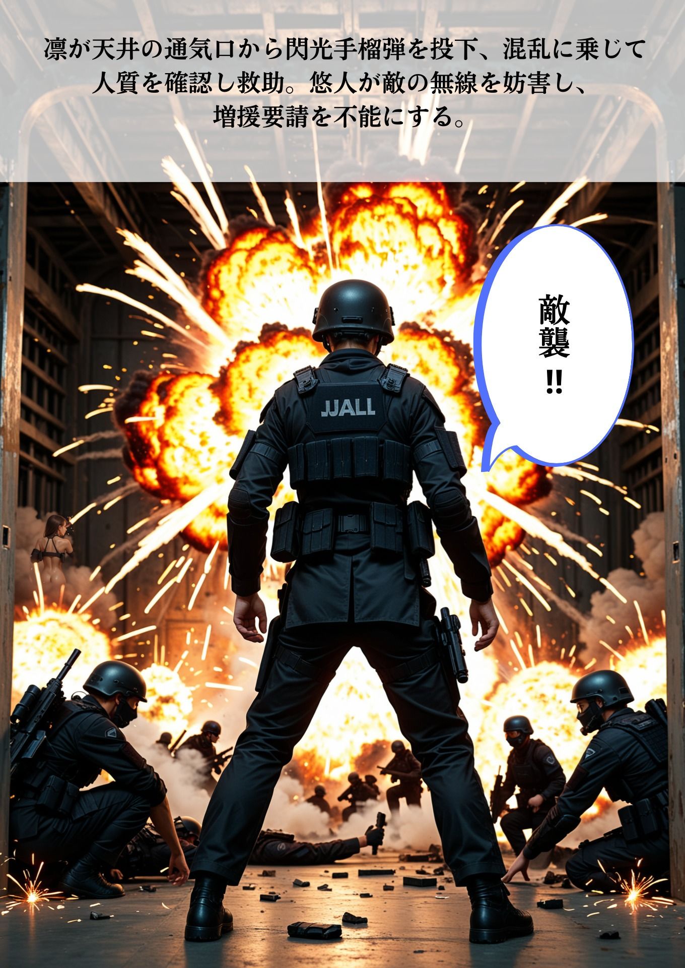 女機動隊隊長 - サンプル画像 2