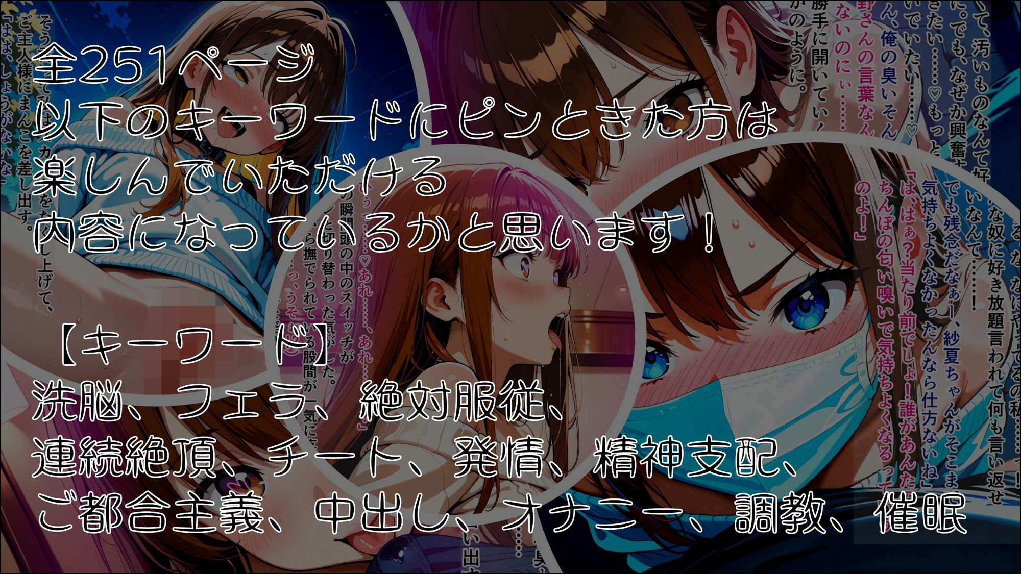女神のスキルを手に入れたご主人様に、牝に堕とされた私たちの記録 紗夏編 Part2.私がご主人様の牝になった日 - サンプル画像 5