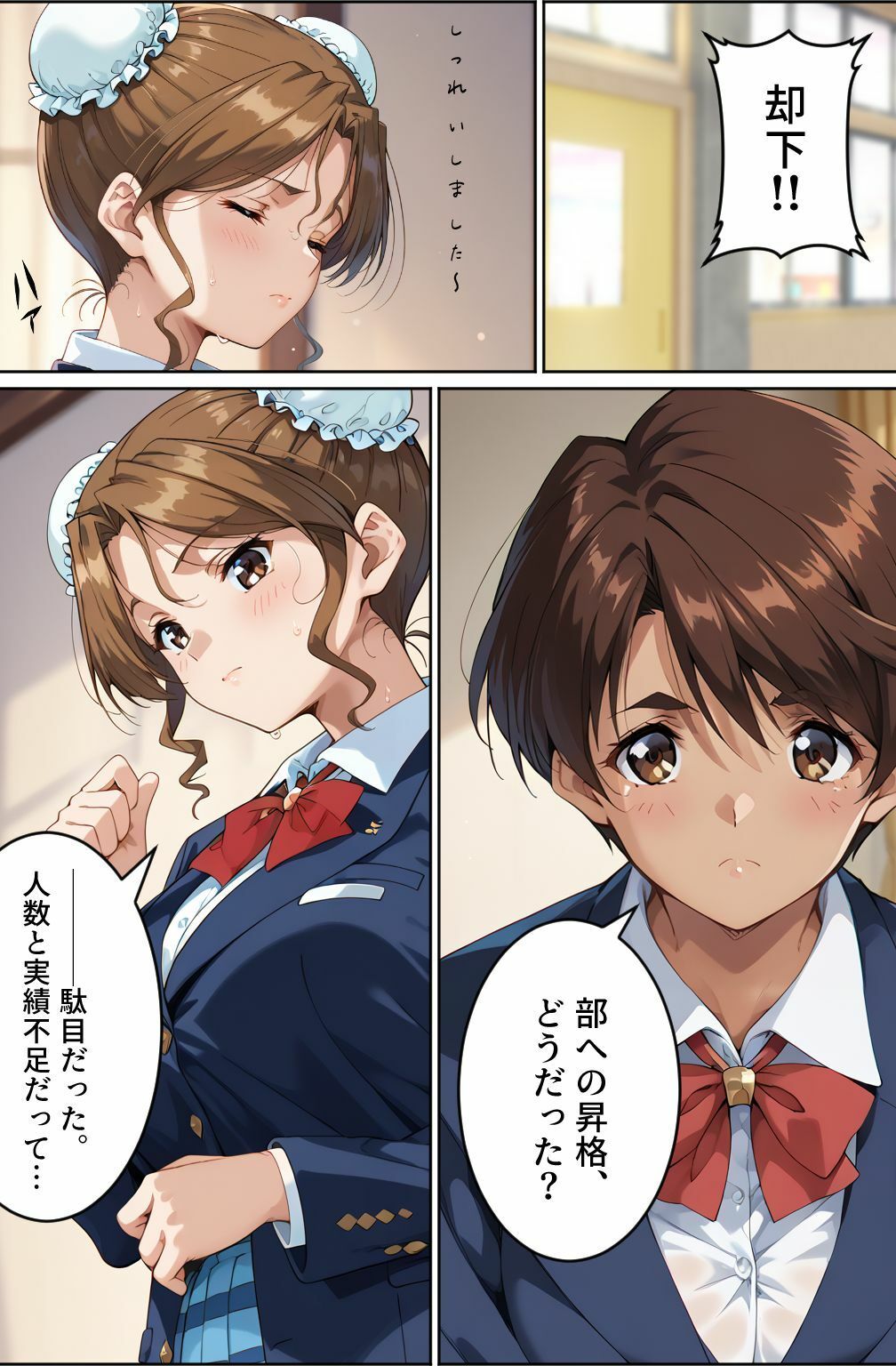 脱衣麻雀で勝負してもらっていいですか？Vol.12（スーパーリ〇ル麻雀）287枚 - サンプル画像 1