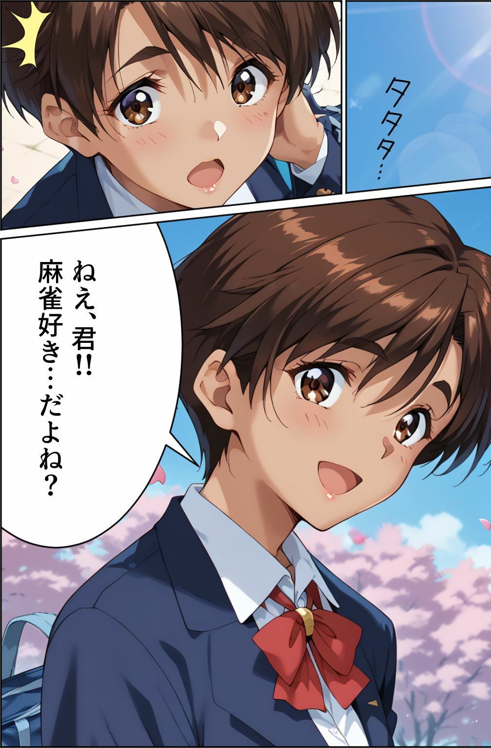 脱衣麻雀で勝負してもらっていいですか？Vol.12（スーパーリ〇ル麻雀）287枚 - サンプル画像 3