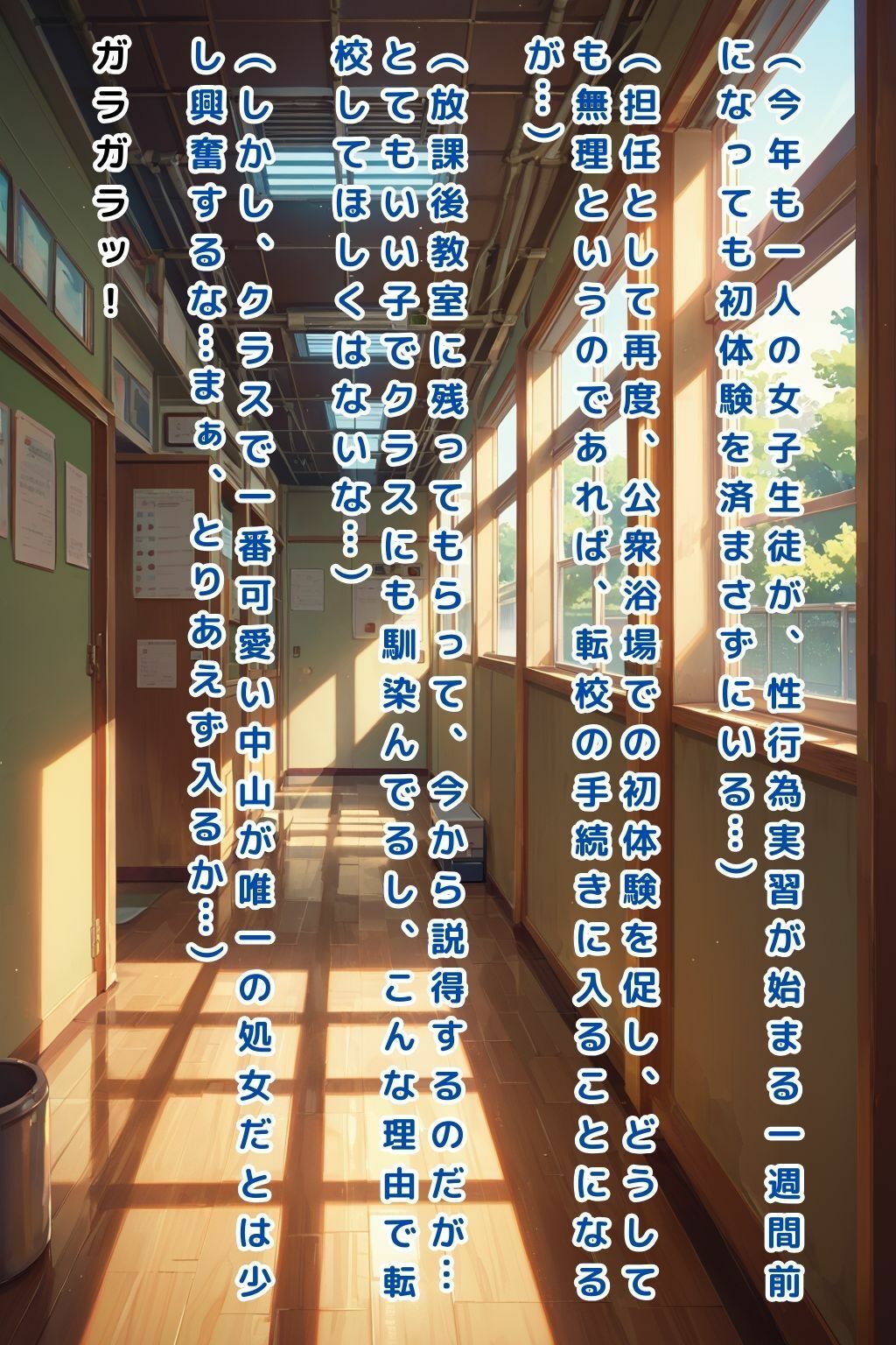 放課後性指導2【セリフ付き本編23P】 - サンプル画像 2