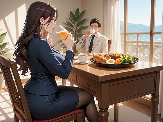 酔うとキス魔、ビショ濡れビッチになっちゃう人妻上司 - サンプル画像 4