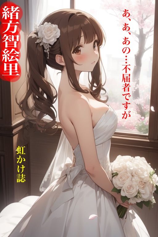虹かけ誌   アイドルマスター  イラスト集28 緒方智絵里    あ、あ、あの…不届者ですが - サンプル画像 1