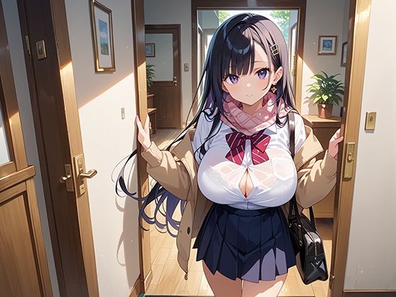 居座り続けるギャルにま◯こを借りる - サンプル画像 1