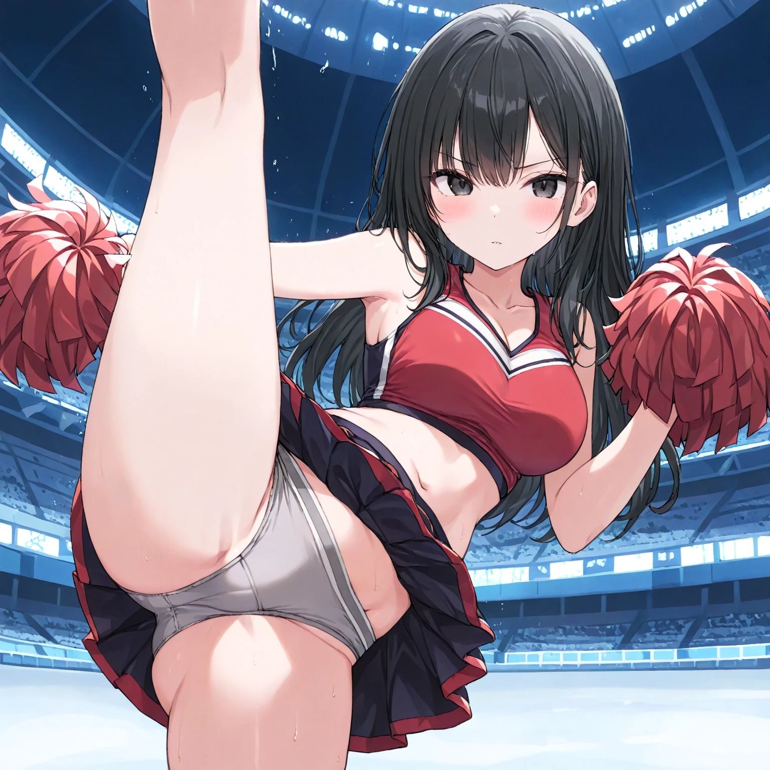 部活でじょしこうせいがかわいいパンティー見せてくれた（500枚） - サンプル画像 2