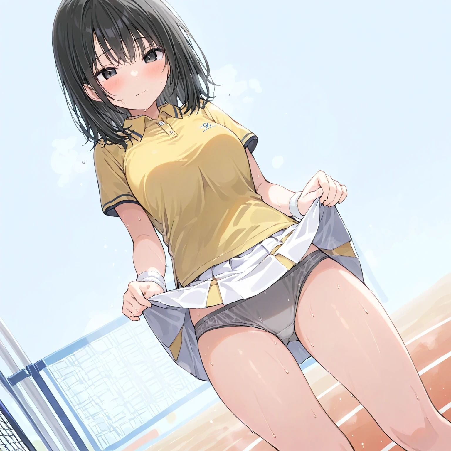 部活でじょしこうせいがかわいいパンティー見せてくれた（500枚） - サンプル画像 6