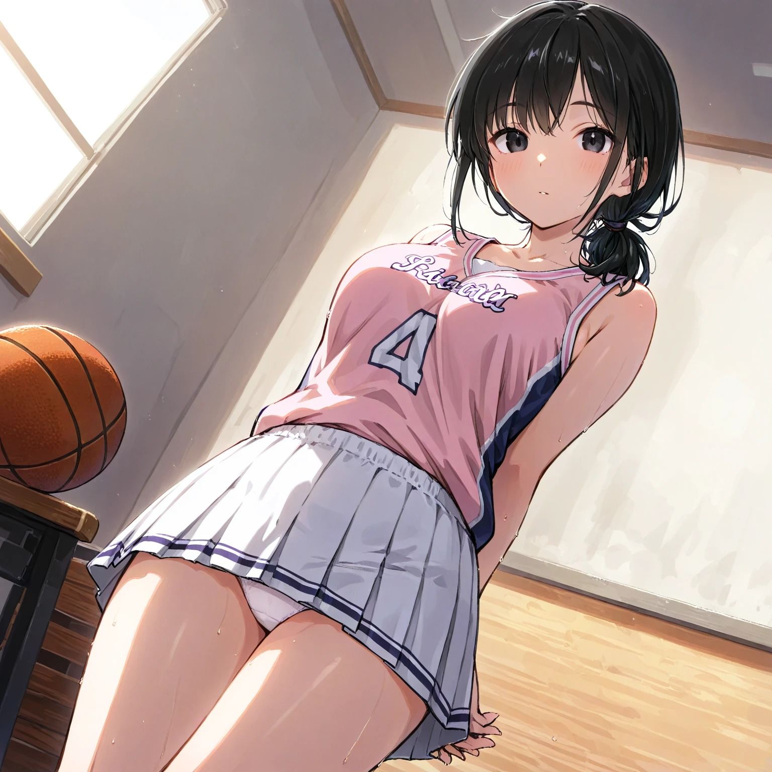 部活でじょしこうせいがかわいいパンティー見せてくれた（500枚） - サンプル画像 10