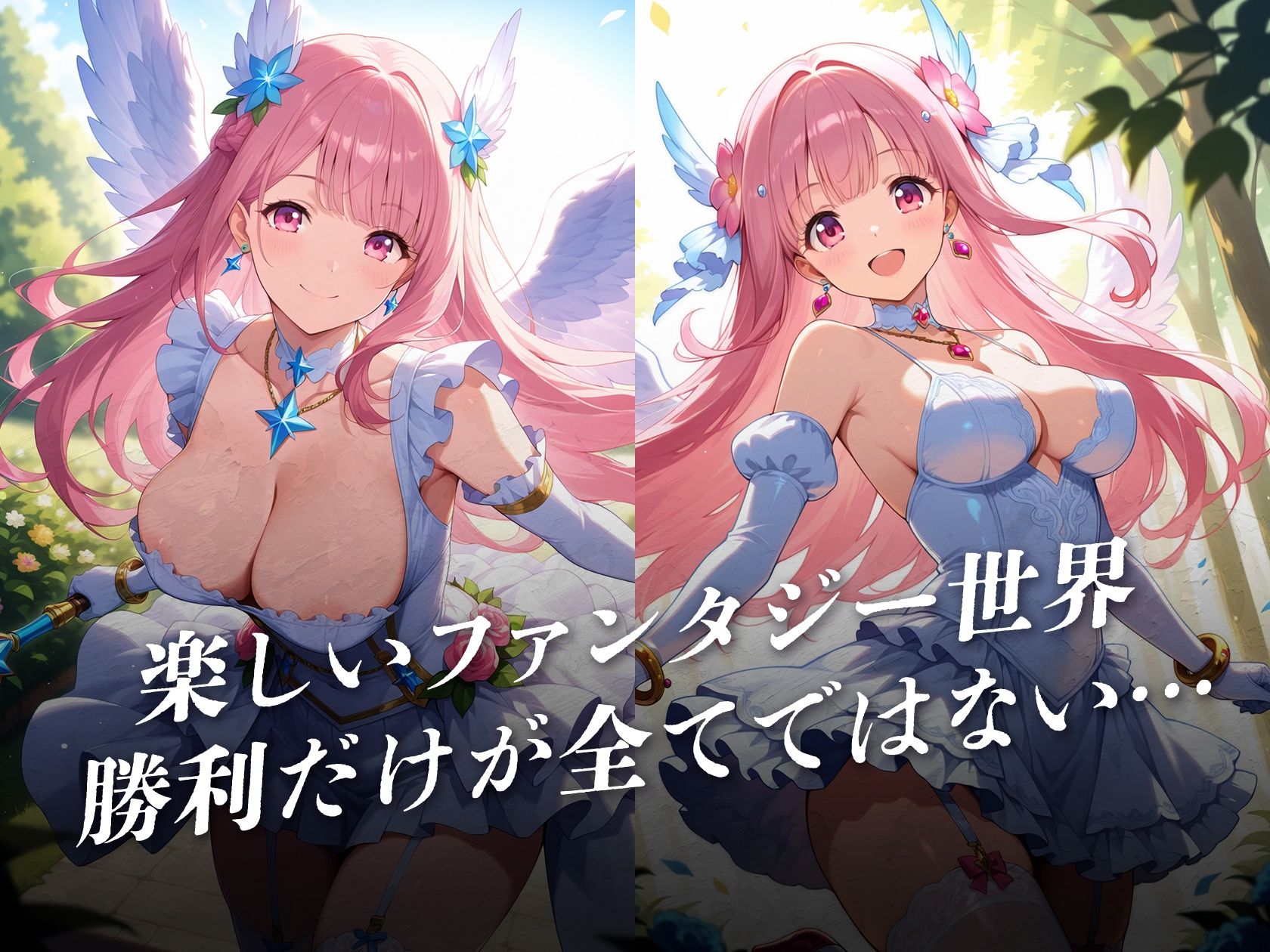 ゲームオーバーのあとに…敗北魔法処女 - サンプル画像 1