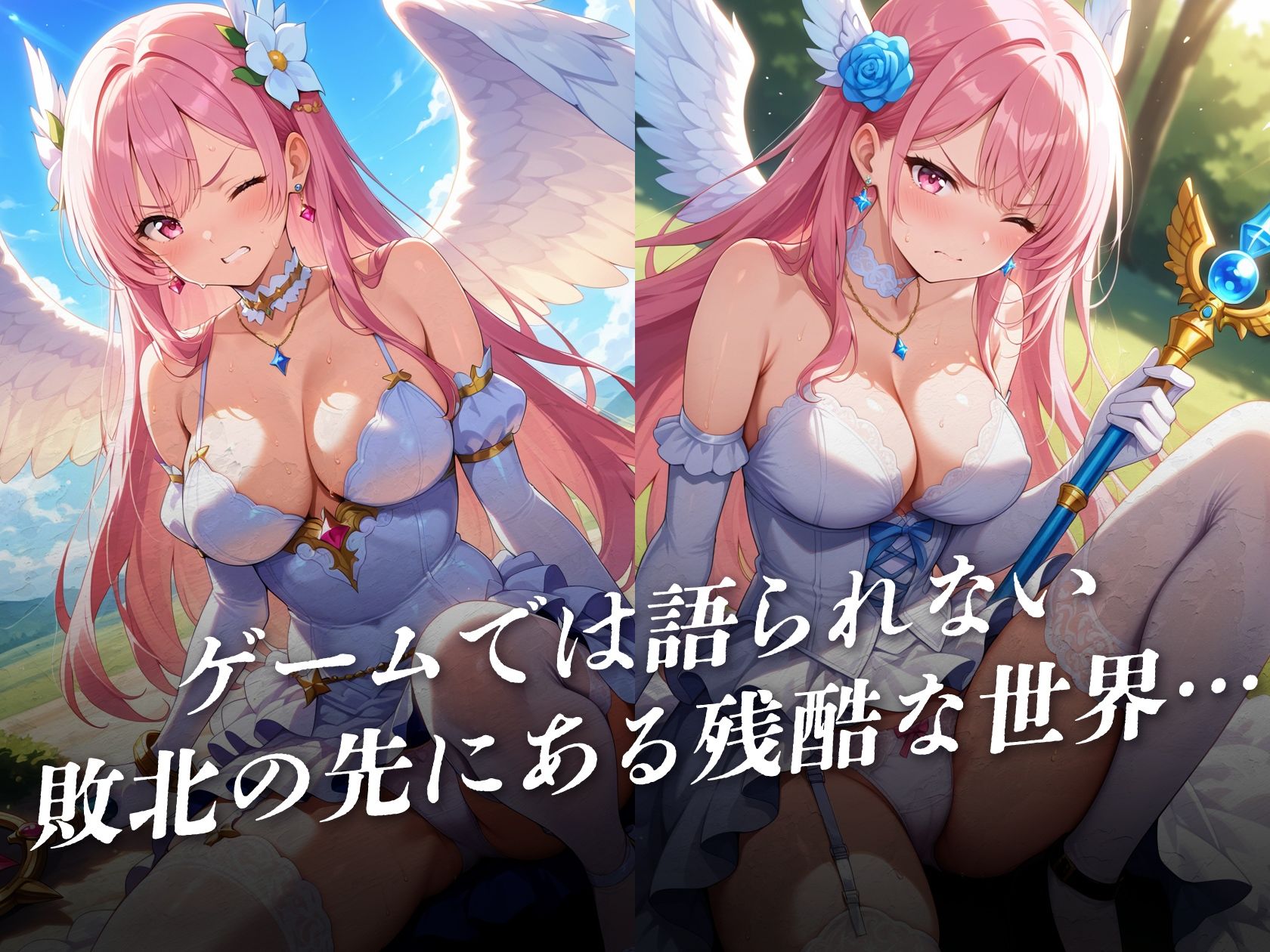 ゲームオーバーのあとに…敗北魔法処女 - サンプル画像 3