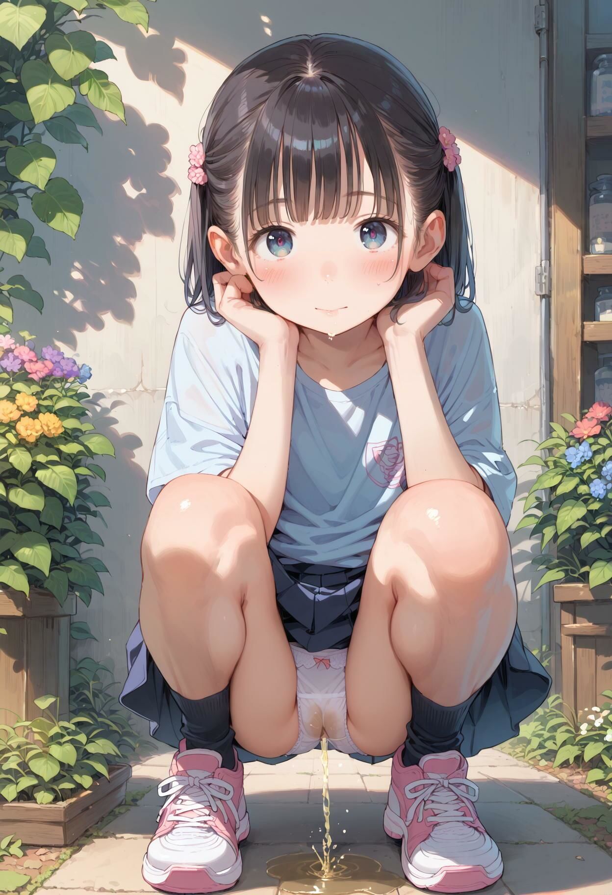 【お漏らし大好き！】パンツはいたままオシッコ - サンプル画像 2