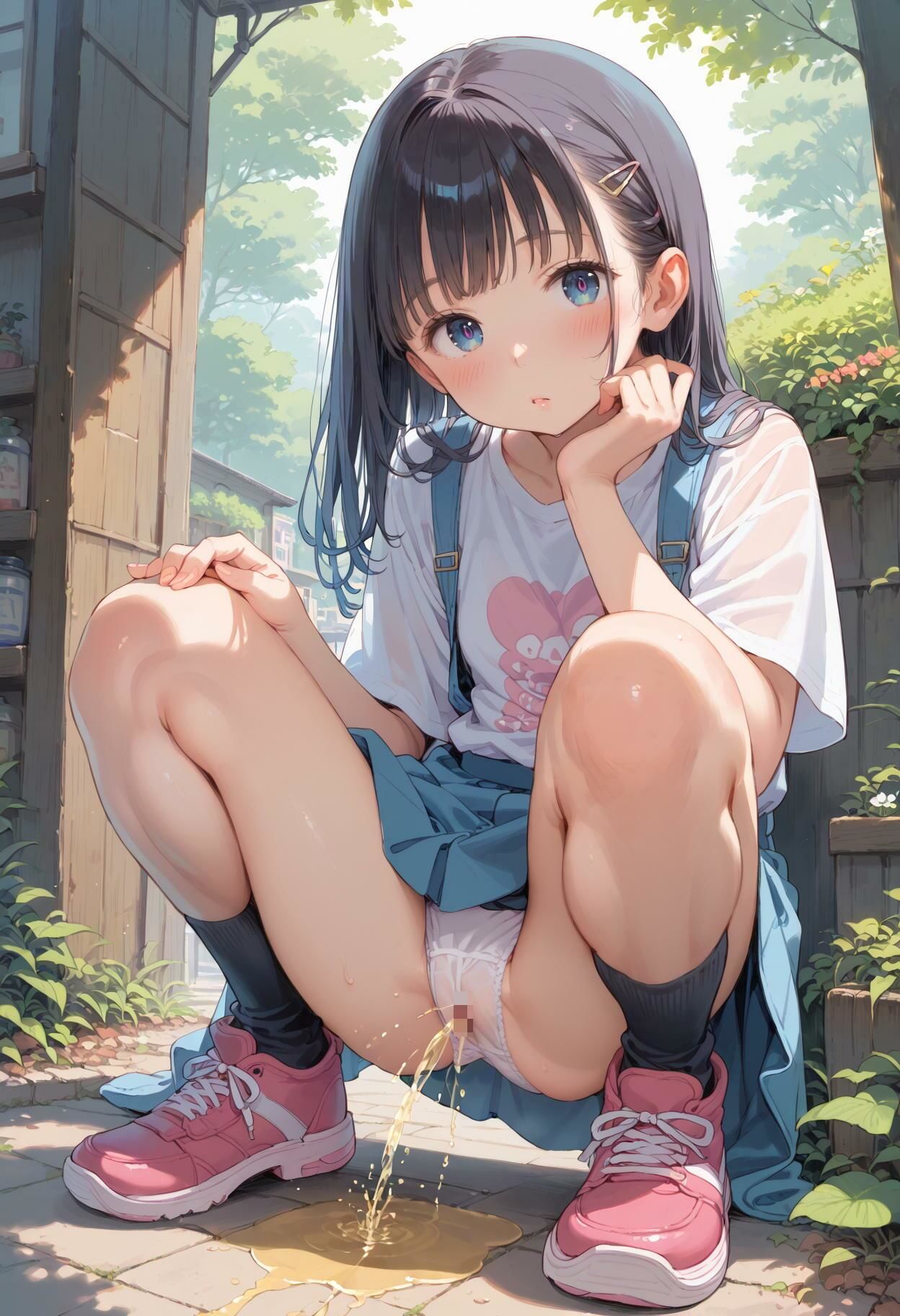 【お漏らし大好き！】パンツはいたままオシッコ - サンプル画像 4