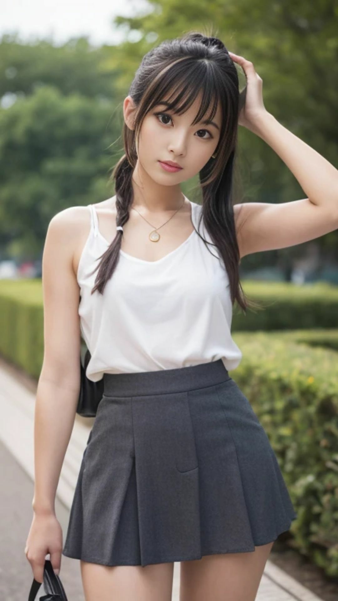 脚フェチのボクはミニスカよりショーパンの方が太ももを堪能できると思いますがあなたはどう思いますか？ - サンプル画像 4
