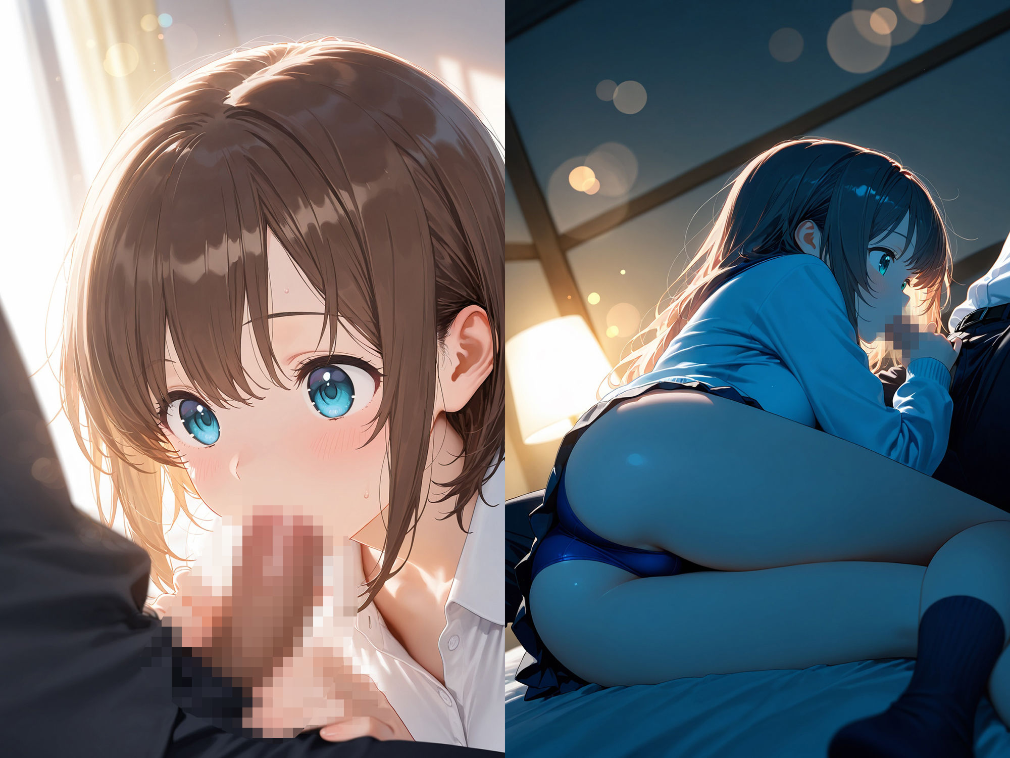 快楽堕ち（ハート）女子校生 - サンプル画像 6