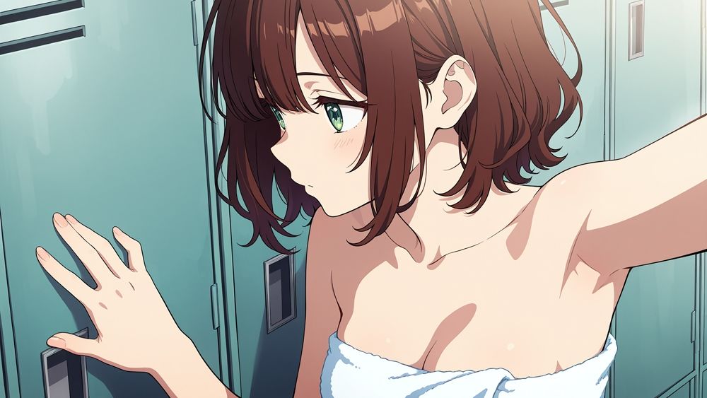 青×茶髪の水泳部姉妹が顧問教師と中出し性交【4K】【400枚】 - サンプル画像 9