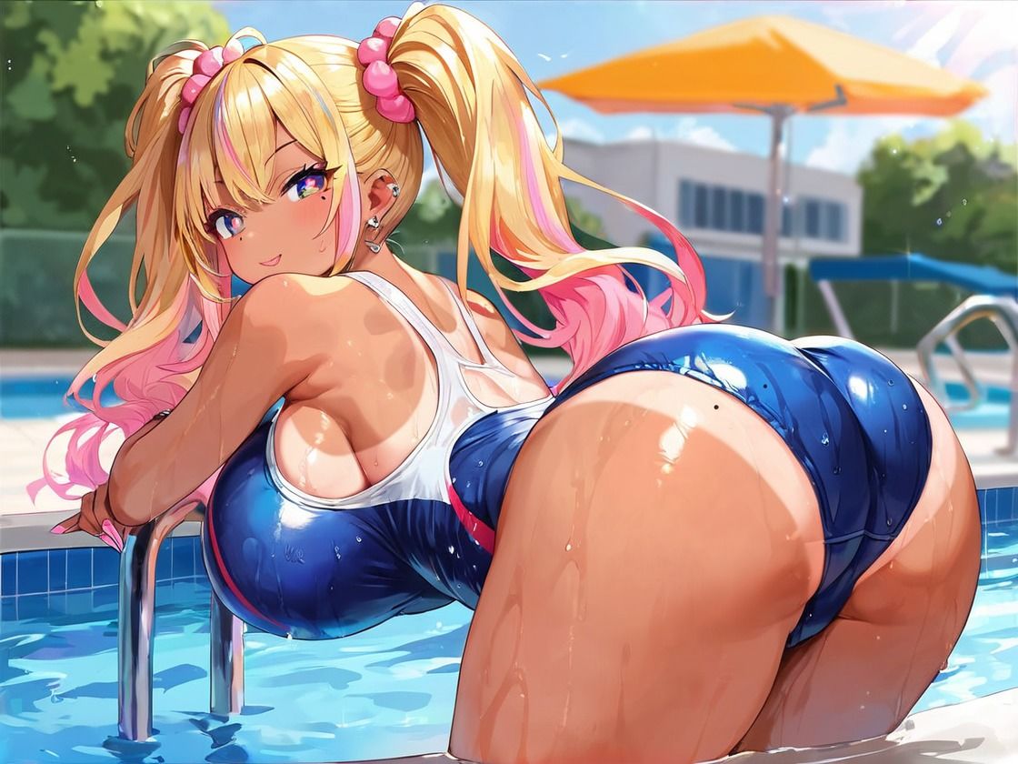 性欲教室〜黒ギャル水泳部編〜vol.02 - サンプル画像 3