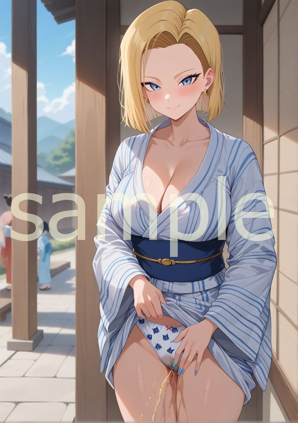 【お漏らし作品集（野しょんver）】1〇号編 - サンプル画像 2