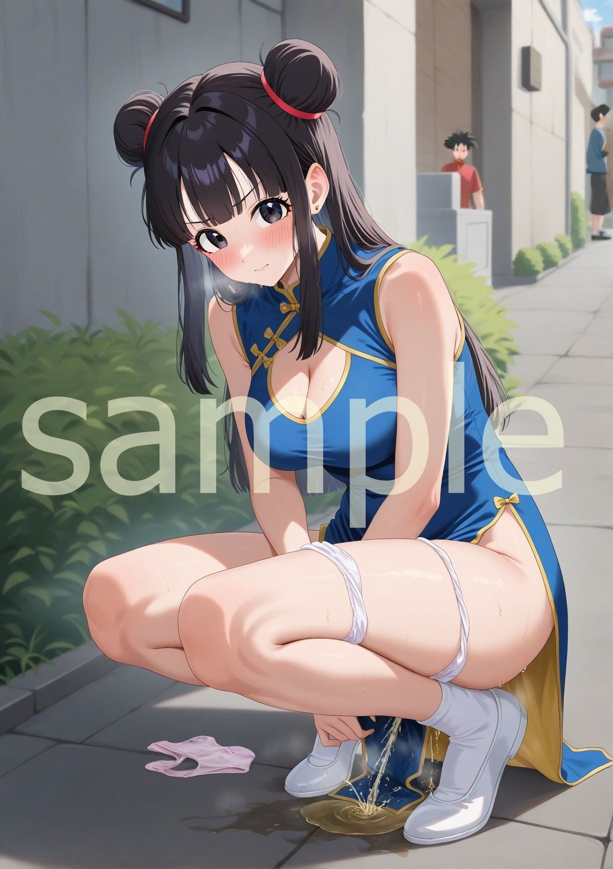 【お漏らし作品集（野しょんver）】チ〇編 - サンプル画像 5