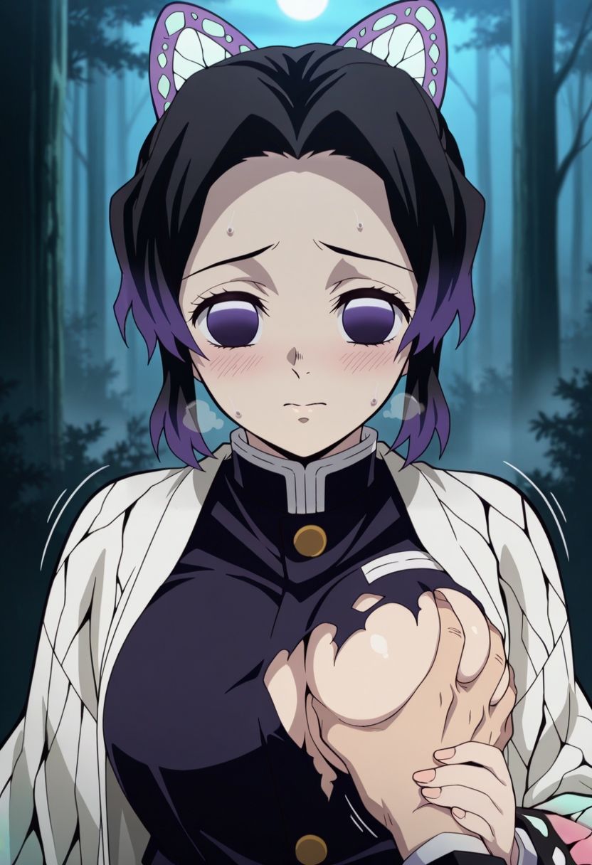 放課後ヒロインズ  胡蝶しのぶ - サンプル画像 1