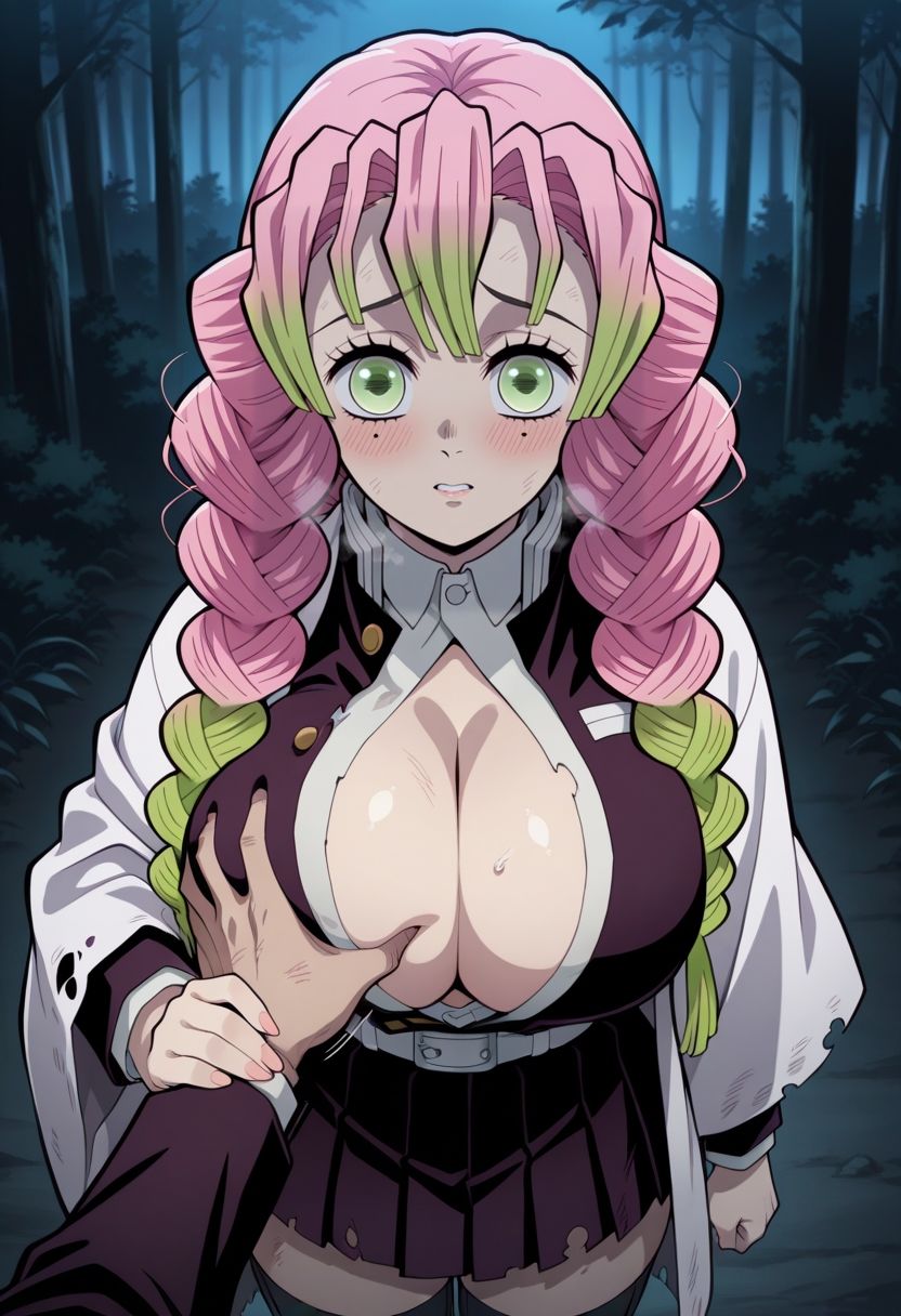 放課後ヒロインズ  甘露寺蜜璃2 - サンプル画像 1