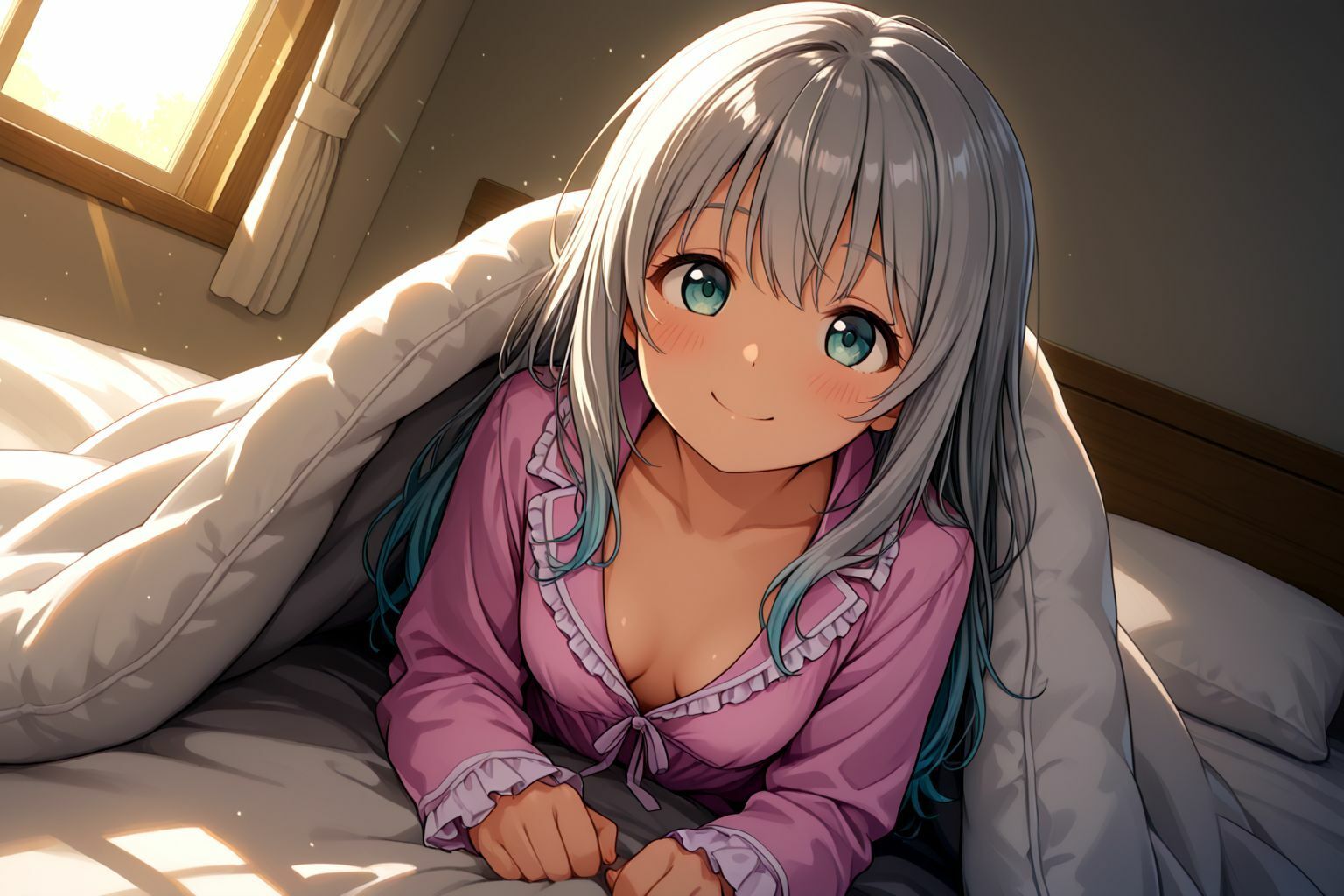 ミックスガールズコレクション  妹が朝からオナニーしてるのに出くわしちゃったのでそのままえちえちした話 - サンプル画像 2