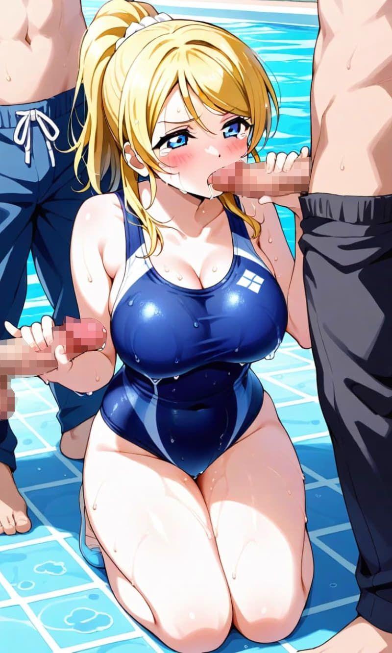 スク水エ□ーチカ - サンプル画像 3