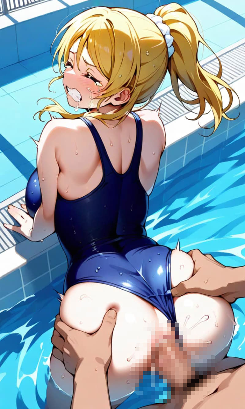 スク水エ□ーチカ - サンプル画像 6