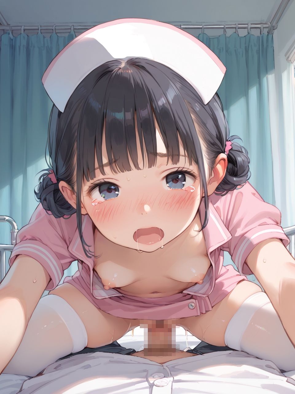 ロリ処女ナースと中出し療法 - サンプル画像 6