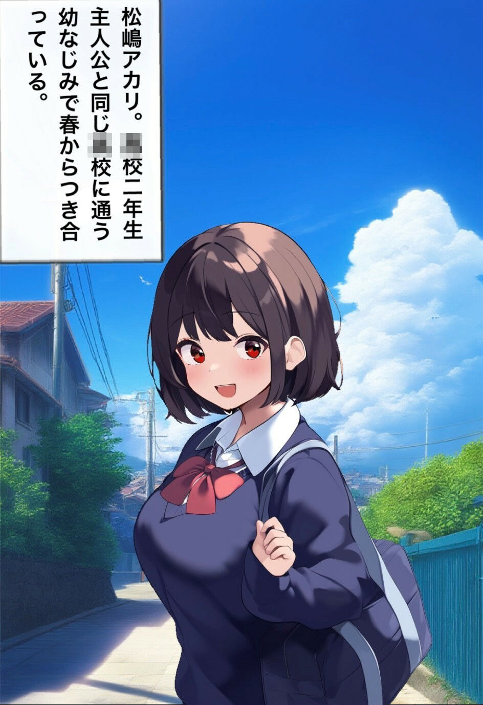 幼馴染の彼女と海ではじめて - サンプル画像 1